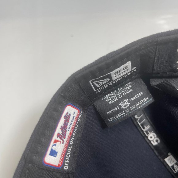 New Era 59Fifty Authentic MLB Boston Red Sox Embroidered Socks Men's Fitted Cap - Picture 7 of 9